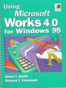 Using Microsoft Works 40 for Windows 95
