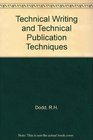 Technical Writing and Technical Publication Techniques