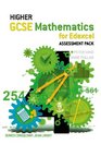 Gcse Mathematics for Edexcel Higher Assessment Pack