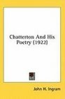 Chatterton And His Poetry