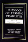 Handbook of Learning Disabilities Programs and Practices