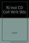 Ri Inst CD Coll Writ Skls