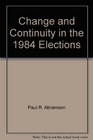 Change and continuity in the 1984 elections