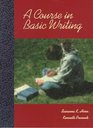 A Course in Basic Writing