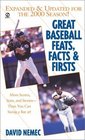 Great Baseball Facts Feats and First 2001 Edition