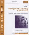 Management Accounting Fundamentals For 2005 Exams