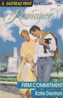 Firm Commitment (Harlequin Romance, No 3123) (Larger Print)