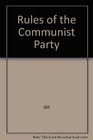 The Rules of the Communist Party of the Soviet Union