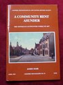 A Community Rent Asvnder 1897 The Newmilns Lace Weavers' Strike of