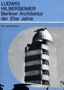 Berliner Architektur der 20er Jahre