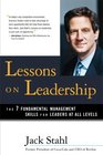 Lessons on Leadership The 7 Fundamental Management Skills for Leaders at All Levels