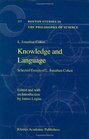 Knowledge and Language Selected Essays of L Jonathan Cohen