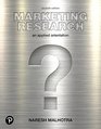 Marketing Research An Applied Orientation