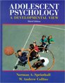 Adolescent Psychology A Developmental View