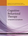 CognitiveBehavioral Therapy for People with Cooccurring Disorders