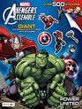 Bendon Avengers Assemble Giant Sticker and Activity Book Playset