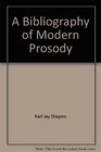 A bibliography of modern prosody