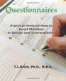 Questionnaires Practical Hints On How To Avoid Mistakes In Design And Interpretation