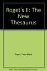 Roget's II The New Thesaurus