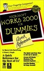 Microsoft Works 2000 for Dummies Quick Reference
