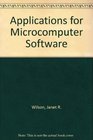 Applications for Microcomputer Software