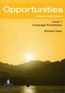 Opportunities 1  Language Powerbook