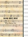 Blank Sheet Music  10 Stave Manuscript Paper 100 Pages Large 85 x 11 Staff Paper Notebook Journal