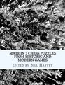 Mate in 2 Chess Puzzles from Historic and Modern Games