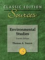 Classic Edition Sources Environmental Studies