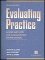 Evaluating Practice Guidelines for the Accountable Professional/Book and 2 Disks