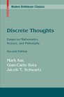 Discrete Thoughts Essays on Mathematics Science and Philosophy
