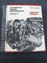 Automotive Engine Performance Tuneup Testing and Service Practice Manual