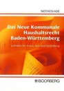 Das Neue Kommunale Haushaltsrecht BadenWrttemberg