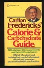 Carlton Fredericks' Calorie and Carbohydrate Guide
