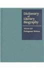 Dictionary of Literary Biography Portuguese Writers
