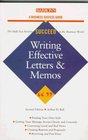 Writing Effective Letters  Memos