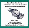 Book Promotion Savvy Answers to a New Author's Questions About Marketing and Publicity 35 inch diskette