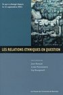 Les Relations ethniques en question  Ce qui a chang depuis le 11 septembre 2001