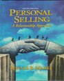 Personal Selling A Relationship Approach
