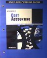 Principles of Cost Accounting Working Papers