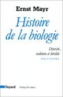 Histoire de la biologie Diversit volution et hrdit