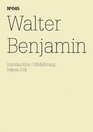 Walter Benjamin 100 Notes 100 Thoughts Documenta Series 045