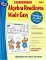 Algebra Readiness Made Easy Grade 1 An Essential Part of Every Math Curriculum