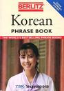 Berlitz Korean Phrase Book