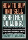 How to Buy and Sell Apartment Buildings