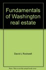 Fundamentals of Washington real estate