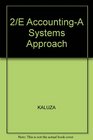 Accounting A Systems Approach