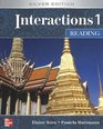 Interactions 1  Reading  With CD Silver Edition