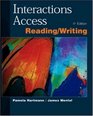 Interactions Access Student Book Reading and Writing
