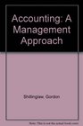 Accounting A Management Approach